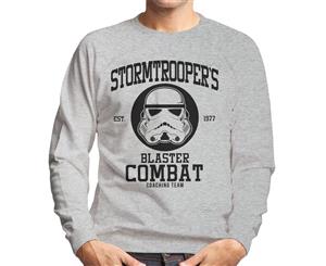 Original Stormtrooper Blaster Combat Coaching Team Men's Sweatshirt - Heather Grey