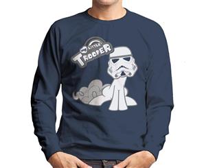 Original Stormtrooper My Little Trooper Men's Sweatshirt - Navy Blue