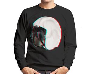 Original Stormtrooper Rebel Pilot Stunt Helmet 3D Effect Men's Sweatshirt - Black