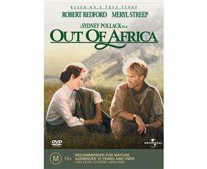 Out of Africa DVD Region 4