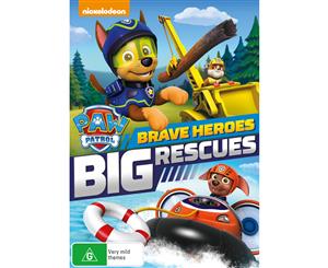 Paw Patrol Brave Heroes Big Rescues DVD Region 4