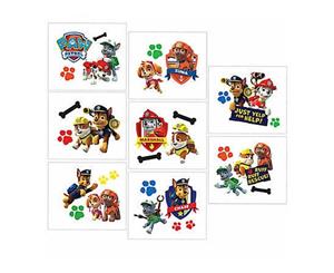 Paw Patrol Tattoos Pack of 16