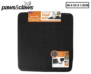 Paws & Claws 58x53cm Cat Litter & Spill Trap Mat