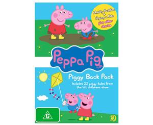 Peppa Pig Piggy Back Pack 1 DVD Region 4