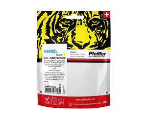 Pfeiffer Ink Cartridge Compatible With Hp 940xl Yellow (Reman)