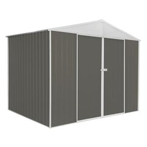 Pinnacle 3.0 x 3.0 x 2.4m Grey Sliding Door Garden Shed