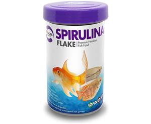 Pisces Aquarium Fish Food Spirulina Flake 100g Fresh Tub