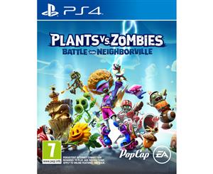 Plants Vs Zombies Battle For Neighborville PS4 Game