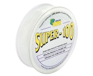 Platypus Super 100 Mono Fishing Line Clear 300m 4lb