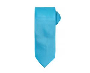 Premier Mens Micro Waffle Formal Work Tie (Pack Of 2) (Turquoise) - RW6942