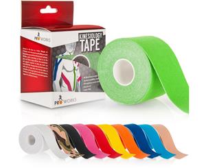 Proworks Kinesiology Sports Tape - Green