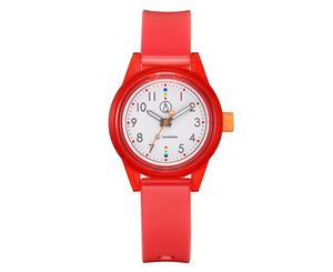 Q&Q Smilesolar Series Red Unisex Watch - RP29J011Y