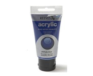 Reeves - Acrylic Paint 75ml - Phthalo Blue 330