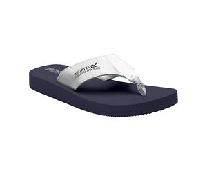 Regatta Womens/Ladies Catarina Flip Flops (Navy/White) - RG4268