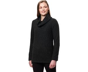 Regatta Womens/Ladies Quenby Polyester Cowl Neck Fleece Jacket Top - Ash