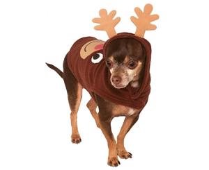 Reindeer Hoodie Pet Costume