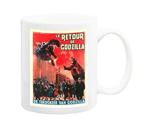 Return Of Godzilla Movie Poster Mug - 11 Fluid Oz