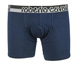 Roberto Cavalli Mens Boxer Shorts GSK002 JT016 04574 Navy