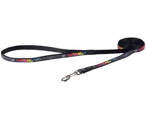 Rogz Jelly Bean Lead - Small (12mm x 18m) - Multi Bone