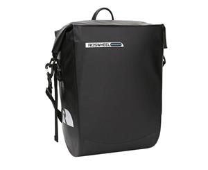 Roswheel - Pannier Bike/Cycling Bag - 141364 - 100% Waterproof PVC - 20L - Black