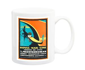 Royal Mail Line Venice Italy Travel Poster Mug - 11 Fluid Oz