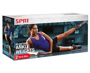 SPRI 2.2kg Adjustable Ankle Weights