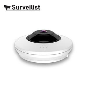 SURVEILIST CAMIF401 (IPDE20H600) 4MP Fisheye HD-IP Camera. POESD Card Slot (Max.64GB)