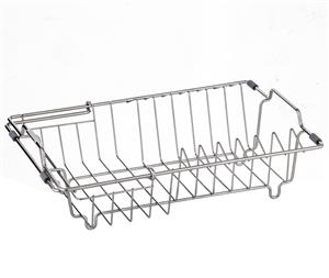 Savannah SS Rubber Expandable Non-Slip Dish Drying Strainer Storage Rack