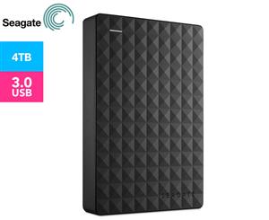 Seagate Expansion Portable 4TB USB 3.0 Hard Drive - Black