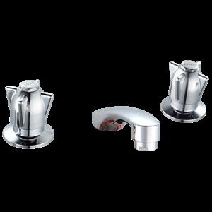 Shaw & Mason WELS 3 Star 9L/min Chrome Low Level Basin Set