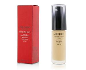 Shiseido Synchro Skin Lasting Liquid Foundation Spf 20 - Neutral 3 30ml/1oz