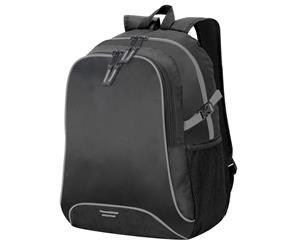 Shugon Osaka Basic Backpack / Rucksack Bag (30 Litre) (Black/Light Grey) - BC2752