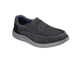 Skechers Mens Slip On Shoe (Black) - FS6293