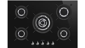 Smeg 75cm Classic Gas on Glass 5 Burner Cooktop