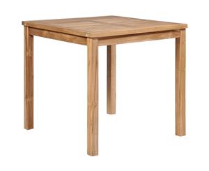 Solid Teak Outdoor Dining Table Wood Natural Kitchen Patio Backyard