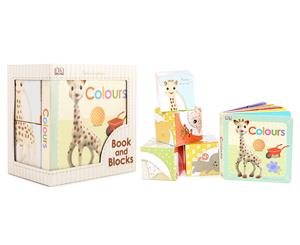 Sophie La Girafe  Colours  Board Book and Puzzle Block Set