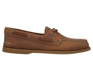 Sperry Men's A/O 2-Eye Varsity Wide Foot Boat Shoes - Tan