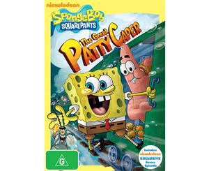 SpongeBob Squarepants The Great Patty Caper DVD Region 4