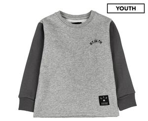 St Goliath Youth Boys' Landing Crew - Grey Marle