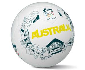 Summit Iconic Australia Size 5 Indoor/Outdoor Football Soccer Olympic Game Ball