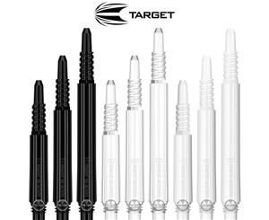 Target - 8 Flight Fixed Dart Shafts - Black