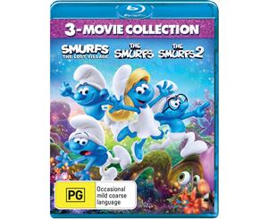 The Smurfs 3 Movie Collection Blu-ray Region B