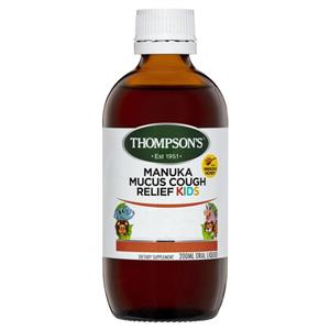 Thompson's Manuka Mucus Cough Relief Kids 200ml