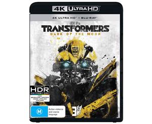 Transformers Dark of the Moon 4K Ultra HD Blu-ray UHD Region B