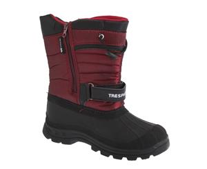 Trespass Youths Unisex Dodo Winter Snow Boots (Red) - TP1041