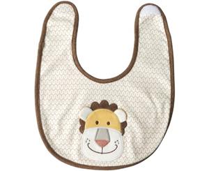 Urban Products Lion Bib with Beige Scale Pattern 24cm