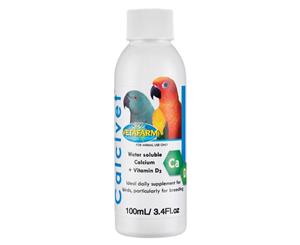 Vetafarm Calcivet Calcium & Vitamin D3 Bird Supplement 100ml (C1695)