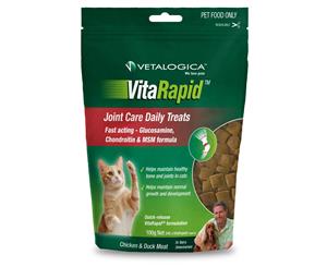 Vetalogica Vitarapid Joint Care Cat Treat 100g