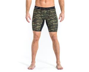 Virus - Co58 | CoolJade(TM) Sliders Men's Short | OD Green Camo/Black