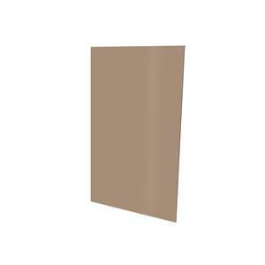 Vistelle 2070 x 1250 x 4mm Tawny High Gloss Acrylic Bathroom Panel